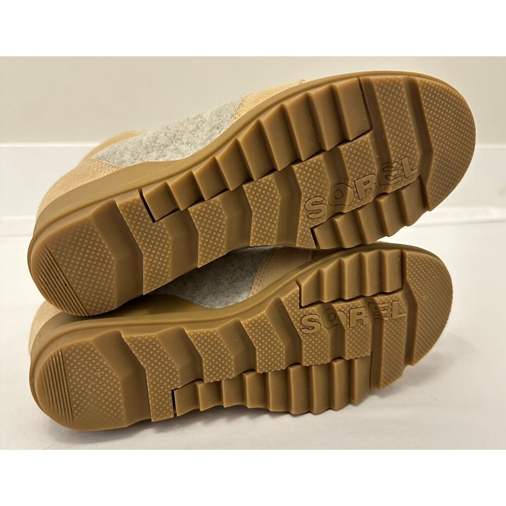 Sorel Women’s Evie Waterproof Wedge Ankle Boots Size 7.5 Suede Lace Up - Picture 8 of 10